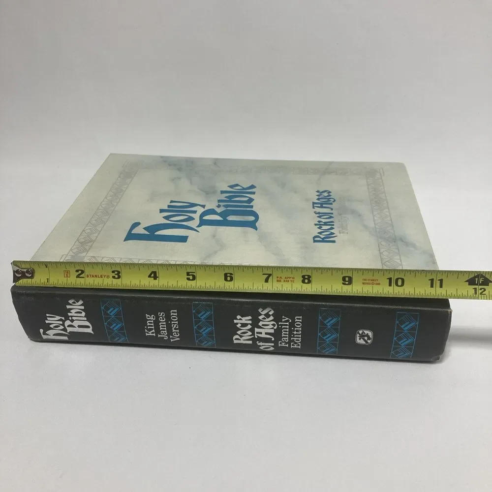 Holy Bible Rock Of Ages Family Edition King James Version Heritage Publishers TX